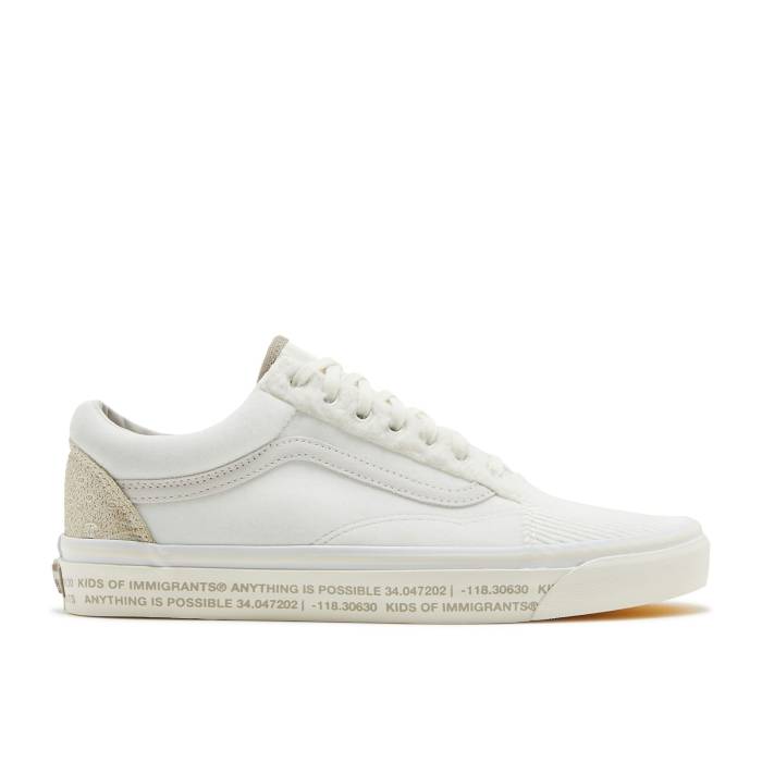 ヴァンズ Vans 【 Kids Of Immigrants X Old Skool 36 Dx 'White Bandana' Men Marshmallow/Multi-Color 】 メンズ