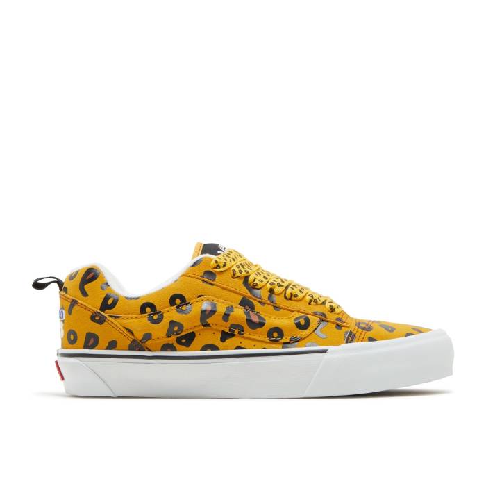 ヴァンズ Vans 【 Imran Potato X Knu-Skool Vr3 Lx 'Leopard' Men Golden Glow/Bombay Brown/Black 】 メンズ 茶色 ブラウン 黒色 ブラック