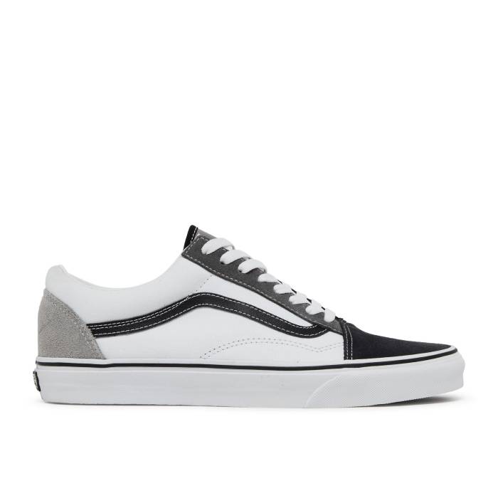ヴァンズ Vans 【 Old Skool \u0027Mix \u0026 Match - Black White\u0027 Men Black/True White 】 擦り付け木 黒いこと 黒いこと メンズ 黒いこと 黒いこと 白いこと 白いこと