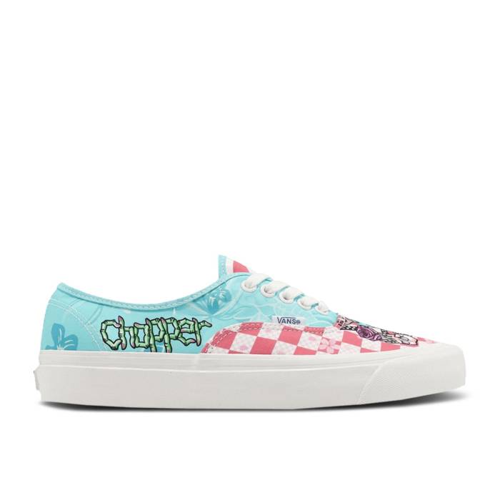 ヴァンズ Vans 【 One Piece X Authentic 44 Dx 'Chopper' Men Mint/Pink/White 】 オーセンティック メンズ pink ピンク 白色 ホワイト｜スニケス
