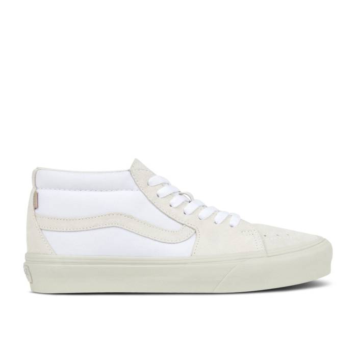 ヴァンズ Vans 【 Jjjjound X Sk8-Mid Vlt Lx \u0027Hospitality\u0027 Men True White 】 メンズ 白いこと 白いこと