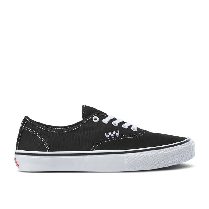 ヴァンズ Vans 【 Skate Authentic Black White Men Black/White 】 Skate スケート オーセンティック メンズ 黒色 ブラック 白色 ホワイト