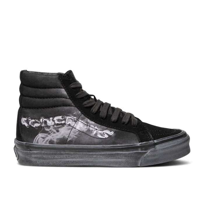 ヴァンズ Vans 【 Concepts X Og Sk8-Hi Lx 'Smoke And Mirrors Pack' Men Black/Smoke 】 スケートハイ メンズ 黒色 ブラック|スニケス