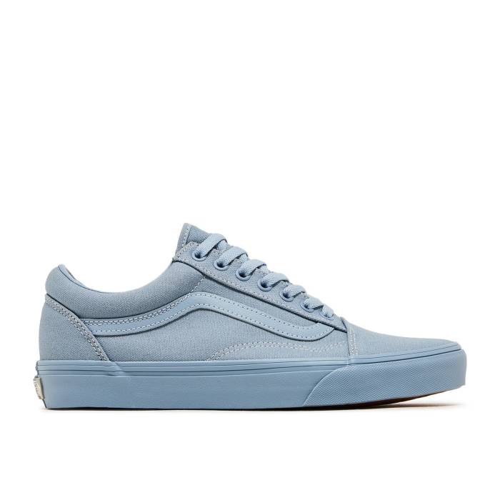 ヴァンズ Vans 【 Old Skool \u0027Pastel Mono - Dusty Blue\u0027 Men Dusty Blue 】 メンズ 青味 青み