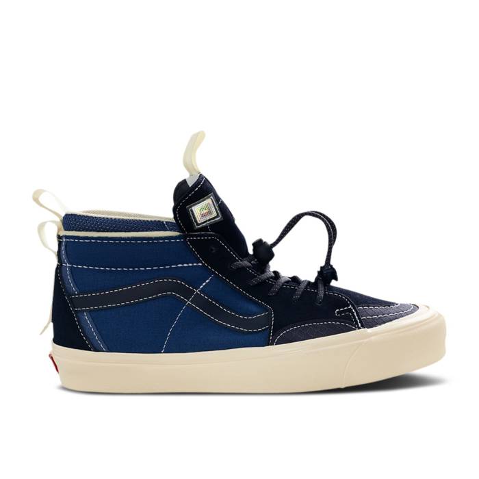 ヴァンズ Vans 【 Advisory Board Crystals X Sk8-Hi Ext \u0027Blue\u0027 Men Blue 】 滑る御機嫌 メンズ 青み 青色