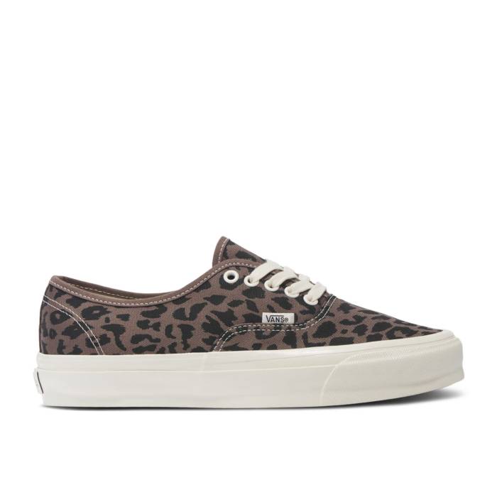 ヴァンズ Vans 【 Premium Authentic 44 Leopard Men Deep Taupe/Black 】 Premium プレミアム オーセンティック メンズ ディープ 黒色 ブラック