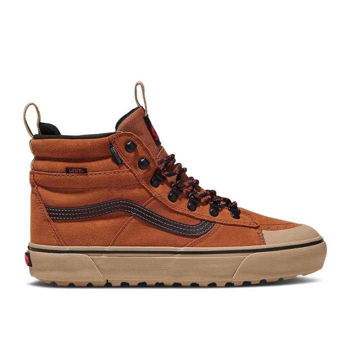 ヴァンズ Vans 【 Sk8-Hi Dr Mte \u0027Glazed Ginger Brown\u0027 Men Glazed Ginger Brown 】 滑るご機嫌 メンズ 赤銅色 赤銅色