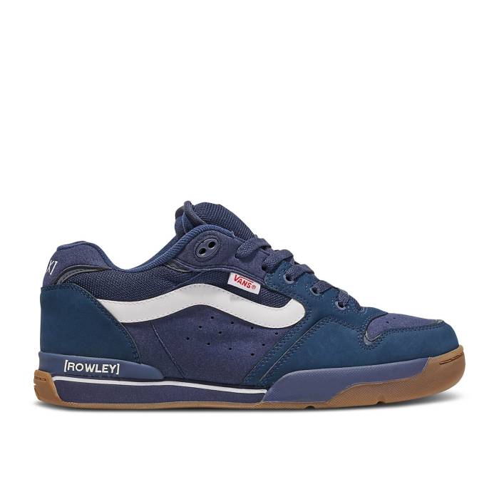 ヴァンズ Vans 【 Skate Rowley Xlt \u0027Navy Blue\u0027 Men Navy Blue 】 Skate 滑る メンズ 紺色 米国海軍 青み 青色