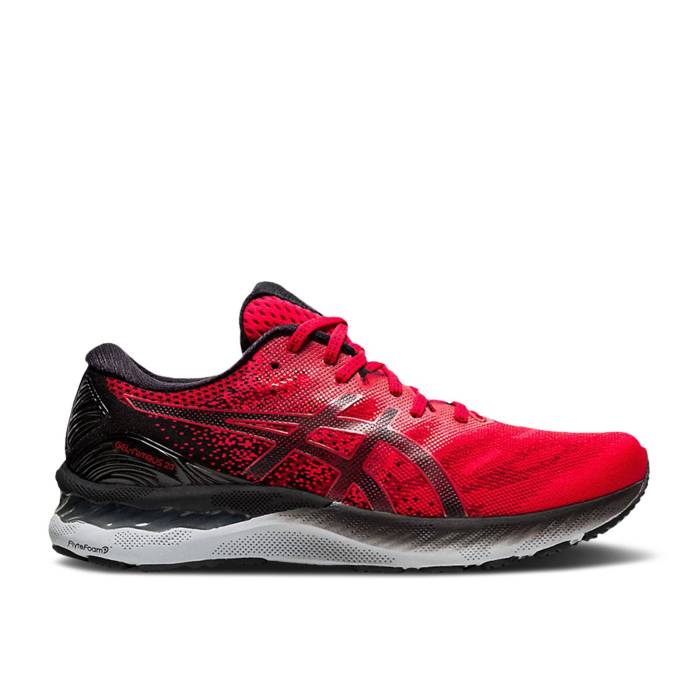 アシックス Asics 【 Gel Nimbus 23 \u0027Classic Red Black\u0027 Men Classic Red/Black 】 Red 赤・赤いこと メンズ 古典派音楽 Red 赤・赤いこと 黒いこと 黒いこと 靴-メンズ靴