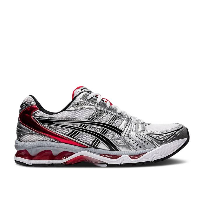 アシックス Asics 【 Gel Kayano 14 Classic Red Men White/Classic Red 】 メンズ 白色 ホワイト クラシック Red 赤・レッド
