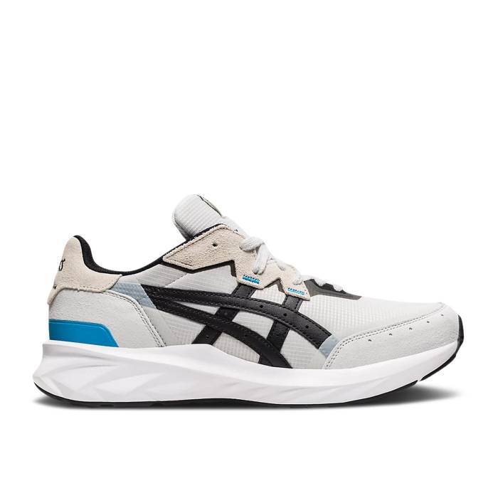 アシックス Asics 【 Tarther Blast \u0027Glacier Grey\u0027 Men Glacier Grey/Aizuri Blue 】 ブラジャー同盟罷業 メンズ 薄墨色 薄墨色 青味 青み
