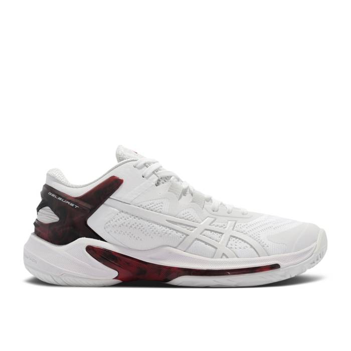 アシックス Asics 【 Gel Burst 25 Low 'White Classic Red' Men White/Classic Red 】 バースト クラシック メンズ 白色 ホワイト クラシック Red 赤・レッド