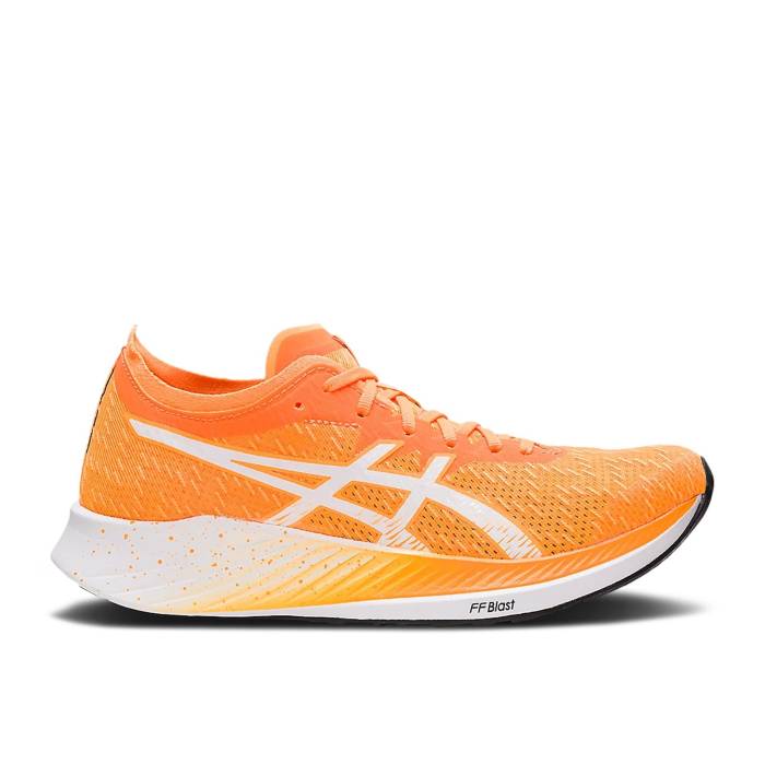 アシックス Asics 【 Wmns Magic Speed \u0027Orange Pop\u0027 Women Orange Pop/White 】 神通力 Speed 素早さ レディース orange 橙・オレンジ色 白いこと 白いこと