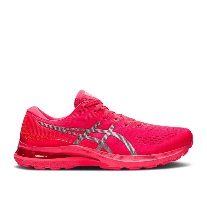 アシックス Asics 【 Gel Kayano 28 Lite-Show 'Flash Red' Men Lite Show/Flash Red 】 メンズ ライト Red 赤・レッド