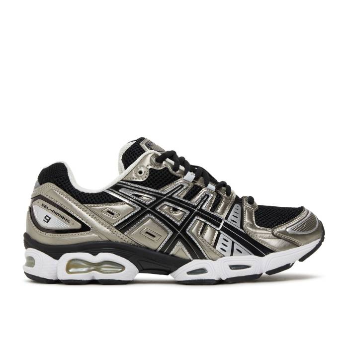 アシックス Asics 【 Gel Nimbus 9 Frosted Almond Black Men Frosted Almond/Black 】 メンズ 黒色 ブラック