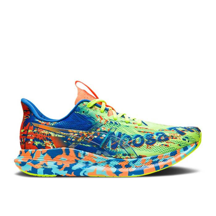 アシックス Asics 【 Noosa Tri 14 Tropical - Hazard Green Men Hazard Green/Lake Drive 】 メンズ green 緑・グリーン