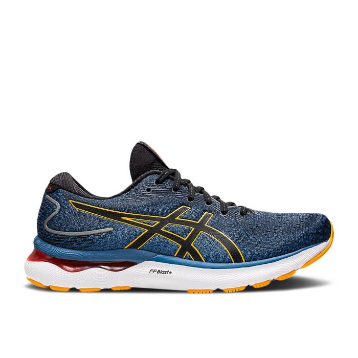 アシックス Asics 【 Gel Nimbu 24 Azure Amber Men Azure/Amber 】 メンズ アズール