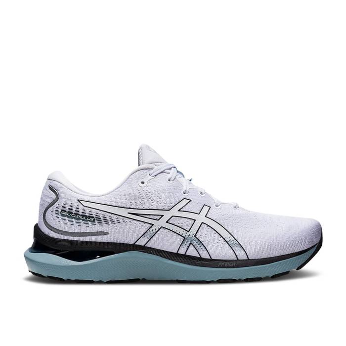 アシックス Asics 【 Gel Cumulus 24 'White Black' Men White/Black 】 メンズ 白色 ホワイト 黒色 ブラック|スニケス