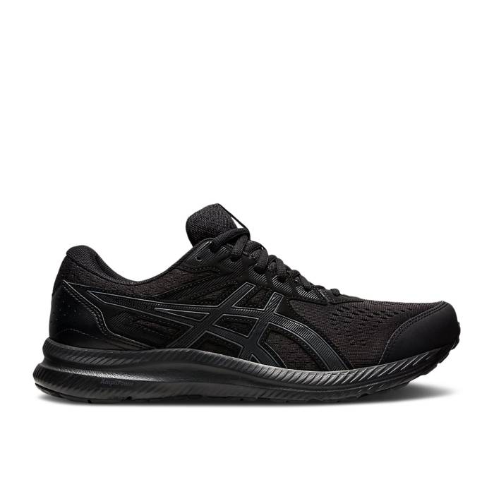 アシックス Asics 【 Gel Contend 8 \u0027Black Carrier Grey\u0027 Men Black/Carrier Grey 】 メンズ 黒いこと 黒いこと 薄墨色 薄墨色