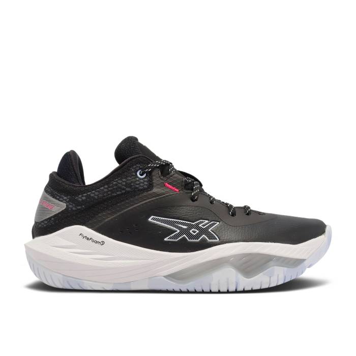 アシックス Asics 【 Nova Surge Low \u0027Black Sky Pink\u0027 Men Black/White 】 天の原 メンズ 黒いこと 黒いこと 白いこと 白いこと メンズ靴-スニーカー-靴
