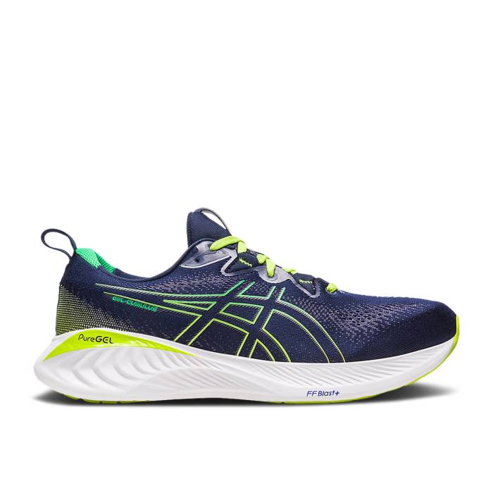 アシックス Asics 【 Gel Cumulus 25 'Midnight Cilantro' Men Midnight/Cilantro 】 メンズ|スニケス