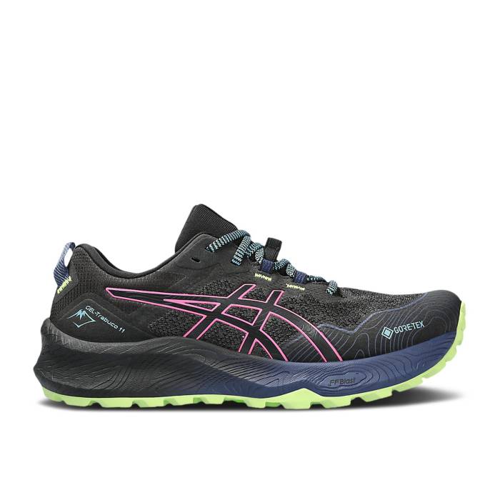 アシックス Asics 【 Wmns Gel Trabuco 11 Gore-Tex Black Hot Pink Women Black/Hot Pink 】 ゴアテックス レディース 黒色 ブラック pink ピンク