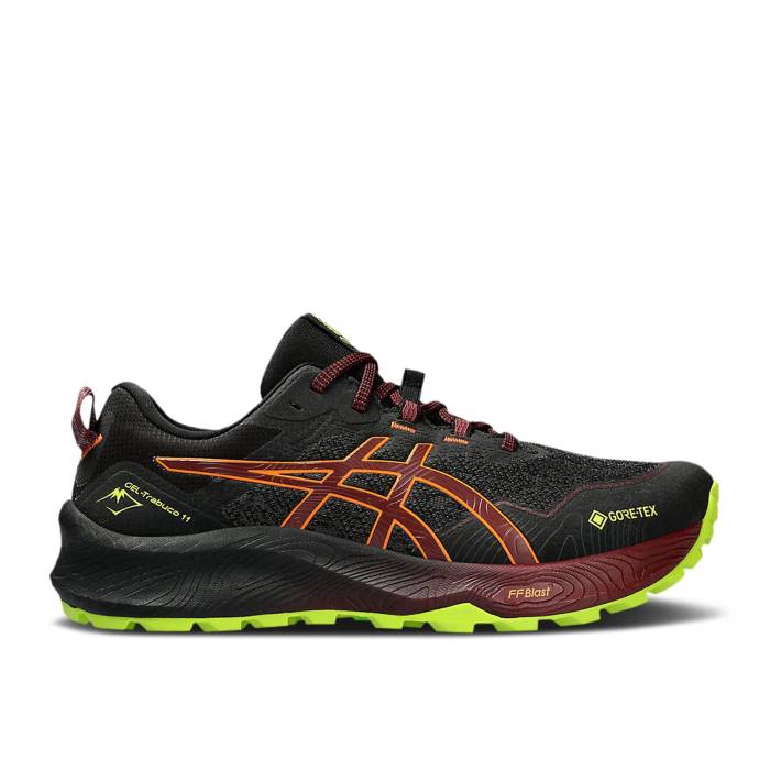アシックス Asics 【 Gel Trabuco 11 Gore-Tex 'Black 'Antique Red' Men Black/Antique Red 】 ゴアテックス メンズ 黒色 ブラック Red 赤・レッド