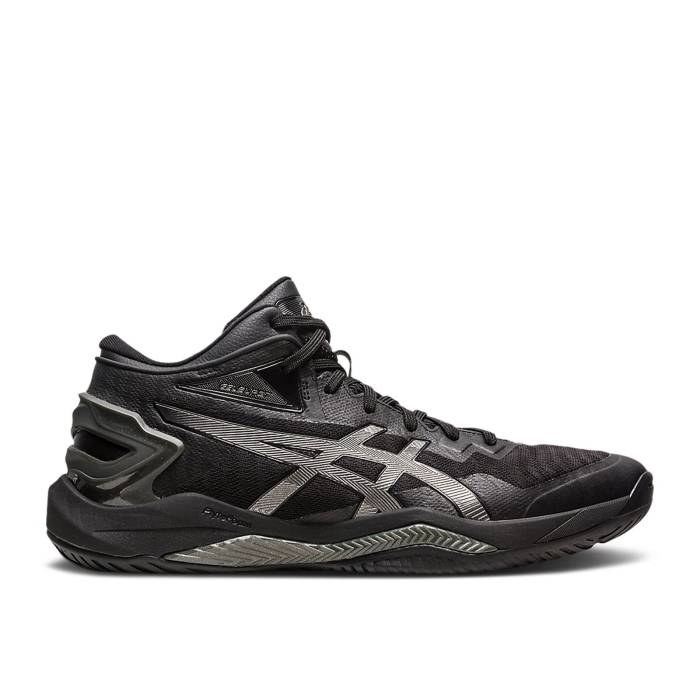 アシックス Asics 【 Gel Burst 27 \u0027Black Gunmetal\u0027 Men Black/Gunmetal 】 張りさける メンズ 黒いこと 黒いこと