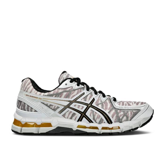 アシックス Asics 【 Kenzo X Gel Kayano 20 \u0027Off White Zebra\u0027 Men Off White 】 白いこと 白いこと メンズ 白いこと 白いこと