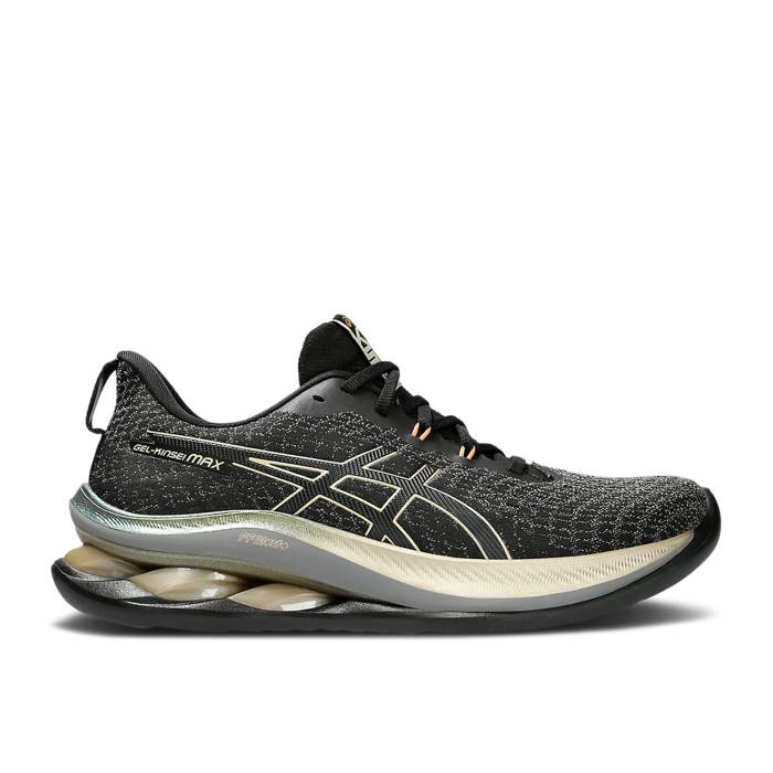アシックス Asics 【 Gel Kinsei Max Platinum \u0027Black Champagne\u0027 Men Black/Champagne 】 マックス Platinum プラチナム メンズ 黒いこと 黒いこと