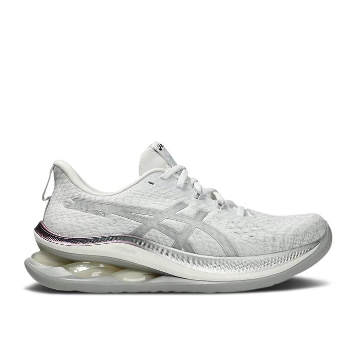 アシックス Asics 【 Wmns Gel Kinsei Max Platinum \u0027Real White Pure Silver\u0027 Women Real White/Pure Silver 】 マックス Platinum プラチナム 白いこと 白いこと 純然たる レディース レアル 白いこと 白いこと 純然たる Silver しろがね色・