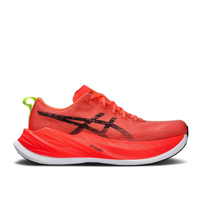 アシックス Asics 【 Superblast \u0027Sunrise Red Black\u0027 Men Sunrise Red/Black 】 Red 赤・赤いこと メンズ Red 赤・赤いこと 黒いこと 黒いこと