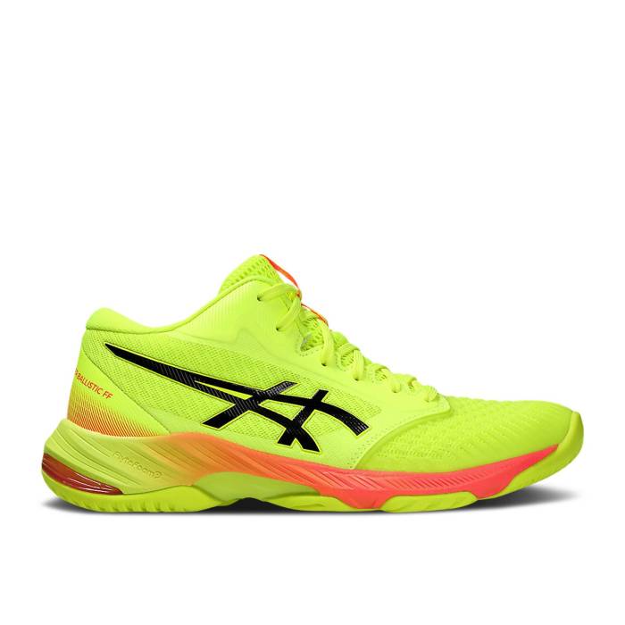 アシックス Asics 【 Netburner Ballistic Ff Mt 3 'Paris' Men Safety Yellow/Black 】 メンズ yellow 黄色・イエロー 黒色 ブラック|スニケス