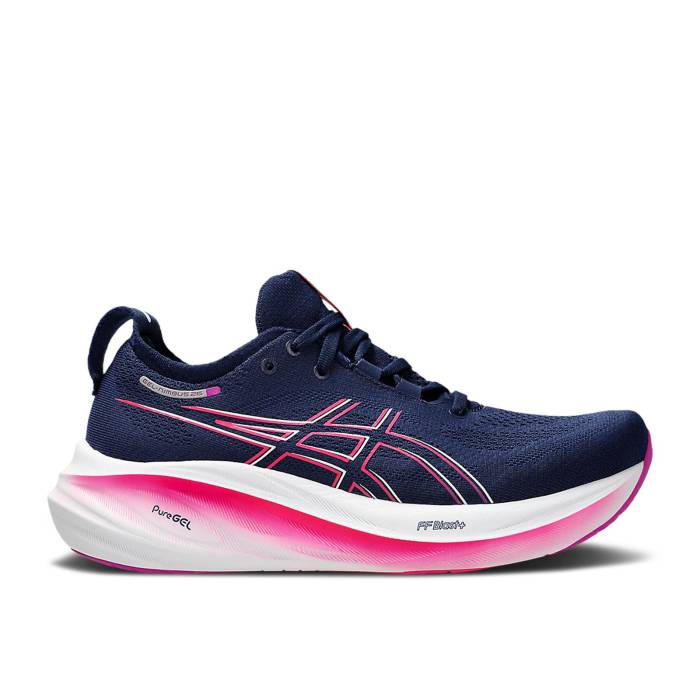 アシックス Asics 【 Wmns Gel Nimbus 26 \u0027Blue Expanse Bold Magenta\u0027 Women Blue Expanse/Bold Magenta 】 レディース 青碧 青碧 マジェンタ