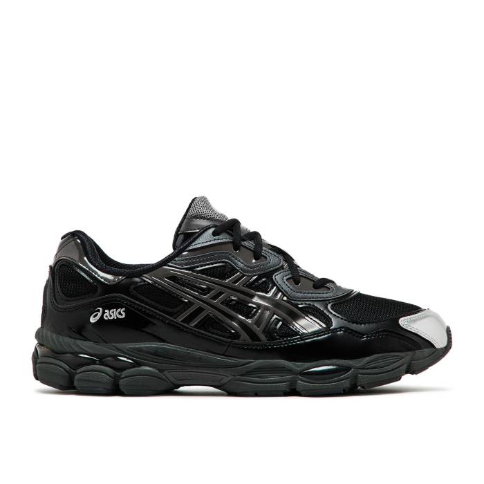 アシックス Asics 【 Kicki Yang Zhang X Gel Nyc \u0027Black Pure Silver\u0027 Men Black/Pure Silver 】 純然たる メンズ 黒いこと 黒いこと 純然たる Silver しろがね色・しろがね色
