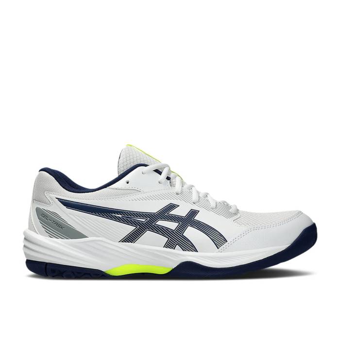 アシックス Asics 【 Gel Task 4 White Blue Expanse Men White/Blue Expanse 】 青色 ブルー メンズ 白色 ホワイト 青色 ブルー