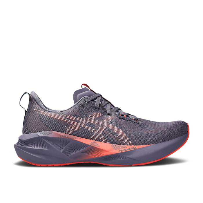 アシックス Asics 【 Novablast 5 Greyish Purple Coral Reef Men Greyish Purple Coral Reef 】 Purple 紫・パープル メンズ Purple 紫・パープル