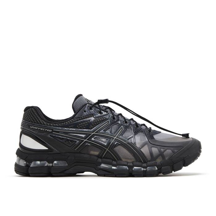 アシックス Asics 【 Unaffected X Gel Kayano 20 \u0027Obsidian Grey\u0027 Men Obsidian Grey/Black 】 メンズ 薄墨色 薄墨色 黒いこと 黒いこと