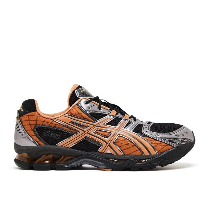 アシックス Asics 【 Gel Nimbus 10.1 \u0027Black Rust Orange\u0027 Men Black/Rust Orange 】 メンズ 黒いこと 黒いこと orange 橙・オレンジ色