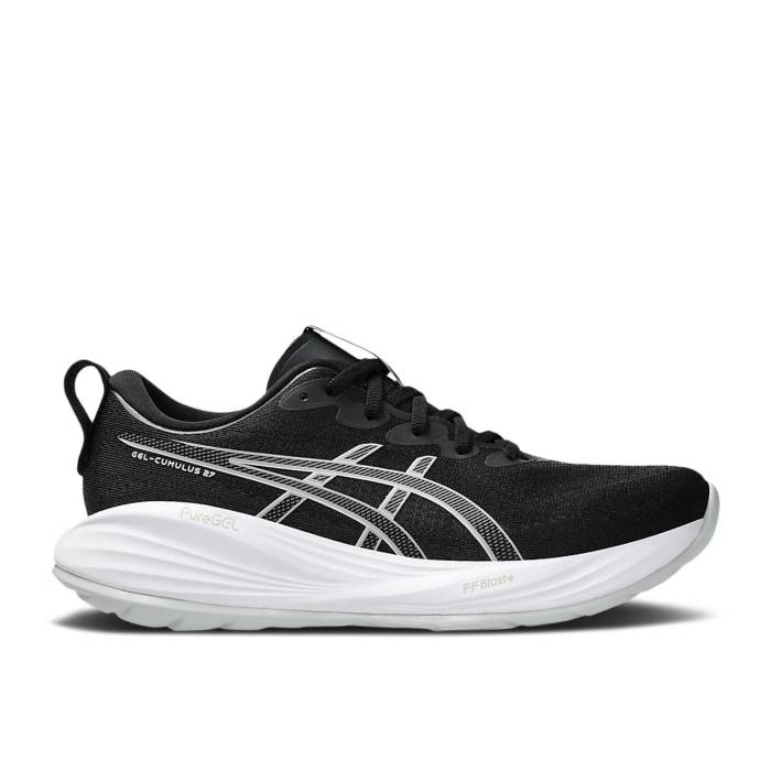 アシックス Asics 【 Wmns Gel Cumulus 27 Wide \u0027Black Concrete\u0027 Women Black/Concrete 】 レディース 黒いこと 黒いこと