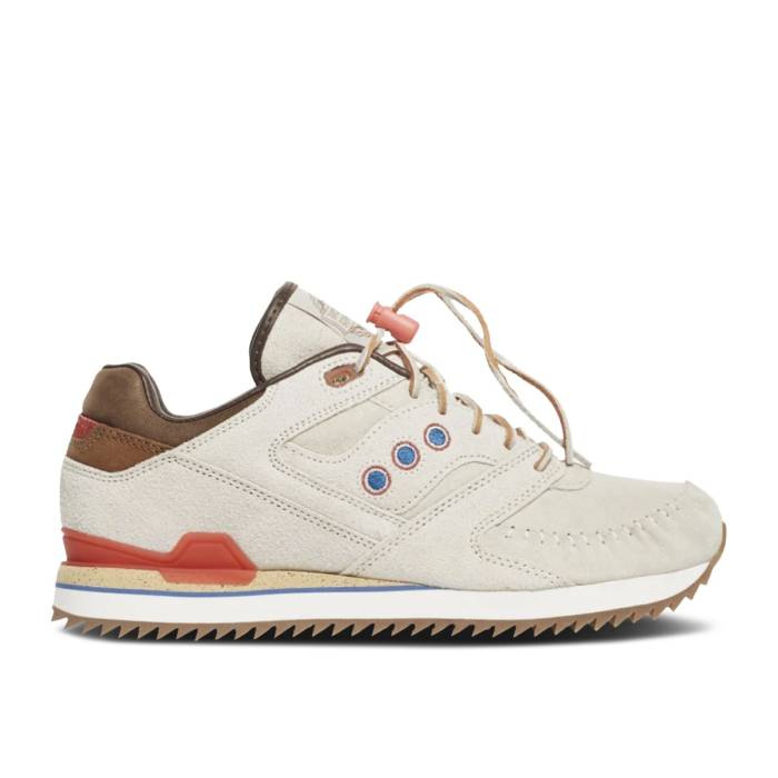 サッカニー Saucony 【 Lapstone And Hammer X Courageous Moc \u0027Two Rivers - Bone\u0027 Men Bone 】 メンズ