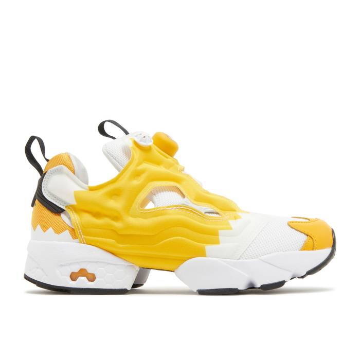 リーボック Reebok 【 Sanrio X Instapump Fury Gudetama Men Track Gold/Black/White 】 メンズ トラック ゴールド 黒色 ブラック 白色 ホワイト