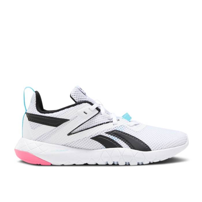 リーボック Reebok 【 Wmns Mega Flexagon 'White Neon Blue' Women White/Neon Blue/Solar Pink 】 メガ レディース 白色 ホワイト 青色 ブルー pink ピンク 19,880円
