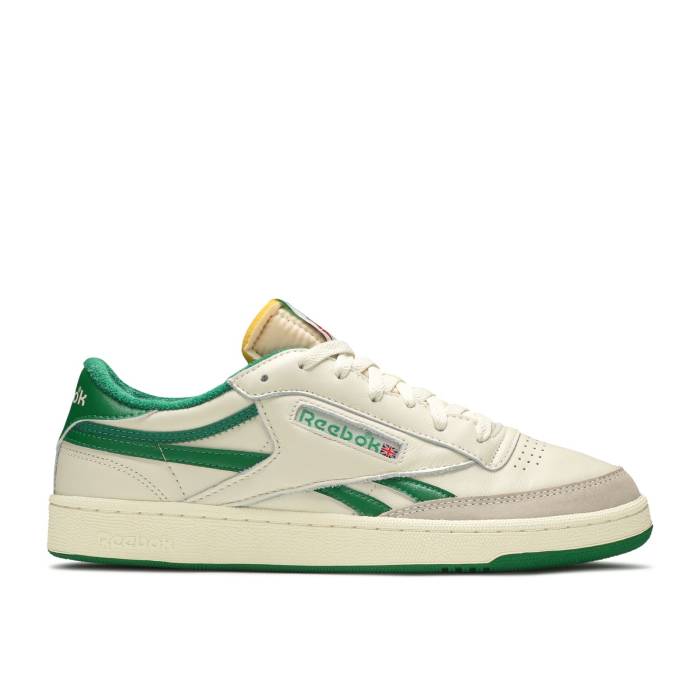 リーボック Reebok 【 Club C Revenge Vintage \u0027Chalk Glen Green\u0027 2022 Men Chalk/Paper White/Glen Green 】 野球クラブ vintage ビンテージ・ヴィンテージ メンズ 白いこと 白いこと green 緑・緑であること
