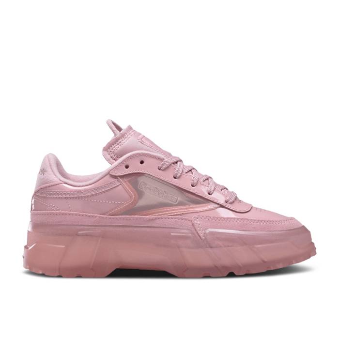 リーボック Reebok 【 Cardi B X Club C J 'Classic Pink' Youth Classic Pink/Classic Pink/Clear 】 クラブ ジュニア キッズ クラシック pink ピンク|スニケス