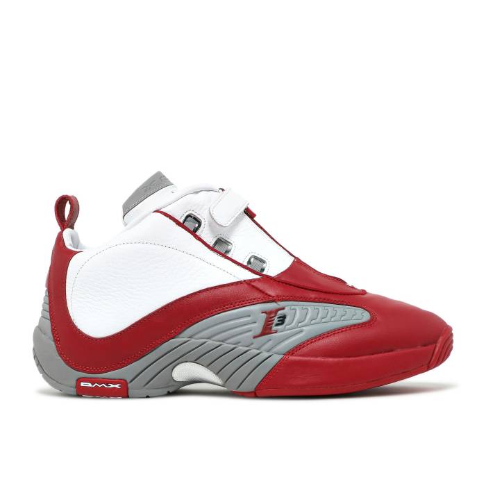 リーボック Reebok 【 Answer 4 Og \u0027White Red\u0027 2021 Men White/Flash Red/Grey 】 受け答え メンズ 白いこと 白いこと Red 赤・赤いこと 薄墨色 薄墨色