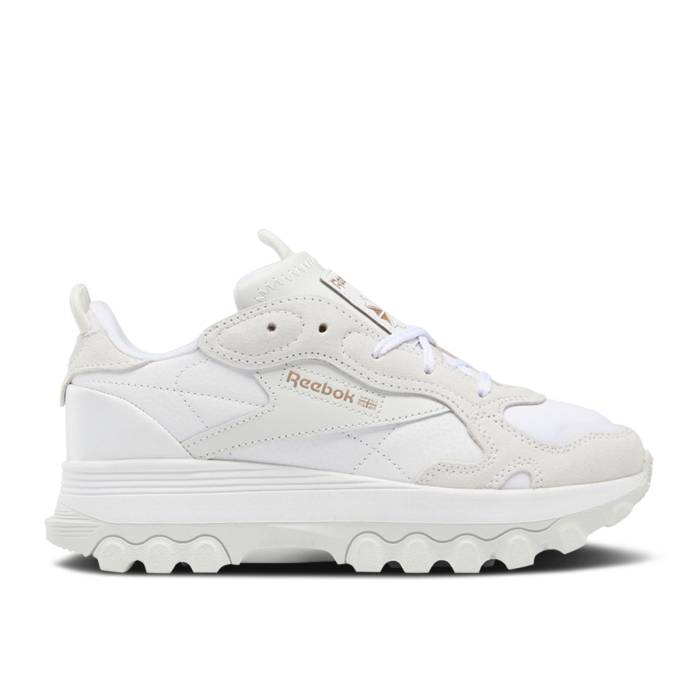 リーボック Reebok 【 Cardi B X Classic Leather Big Kid 'White' Youth Footwear White/Pure Grey 1/Golden Bronze 】 クラシック レザー ジュニア キッズ 白色 ホワイト ピュア 灰色 グレー 銅・ブロンズ|スニケス