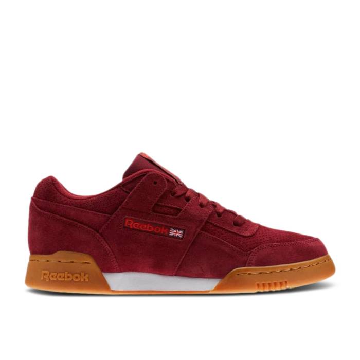 リーボック Reebok 【 Workout Plus Mu 'Collegiate Burgundy' Men Collegiate Burgundy/Carotene 】 workout ワークアウト メンズ ワイン色・バーガンディー