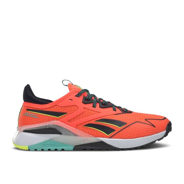 リーボック Reebok 【 Wmns Nano X2 Tr Adventure \u0027Orange Flare\u0027 Women Orange Flare/Core Black/Solar Acid Yellow 】 ナノ レディース orange 橙・オレンジ色 中核グループ 黒いこと 黒いこと yellow 黄味がかった・黄色