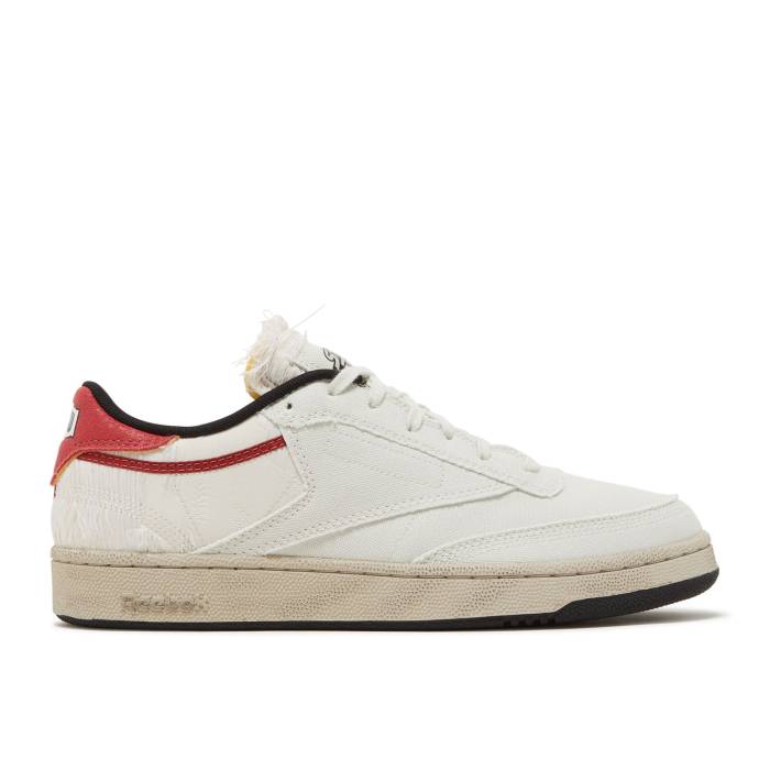 リーボック Reebok 【 Street Fighter X Club C 85 \u0027Ryu\u0027 Men Morning Fog/Moonstone/Mars Red 】 street 表どおり 攻撃機 野球クラブ メンズ Red 赤・赤いこと